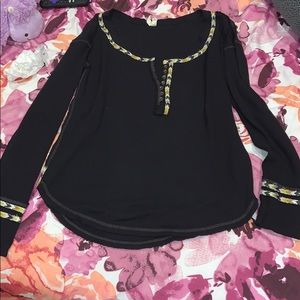 Free People Thermal Shirt